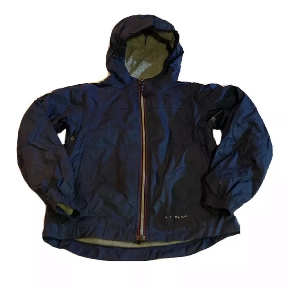 L.L. Bean Kids Blue Full Zip Lined Hooded Jacket Size 6x-7 - Picture 1 of 14